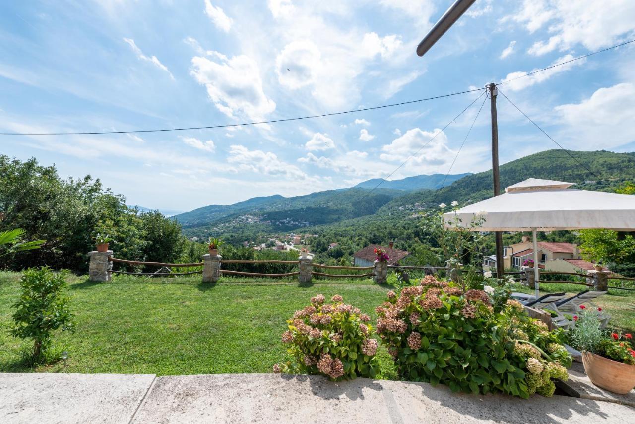 Sea View Apartment With Garden Near Opatija Veprinac ภายนอก รูปภาพ