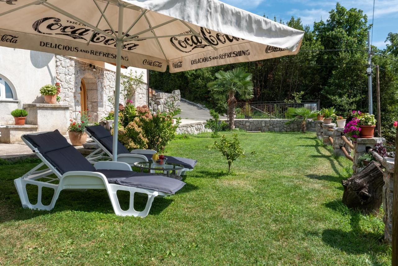 Sea View Apartment With Garden Near Opatija Veprinac ภายนอก รูปภาพ
