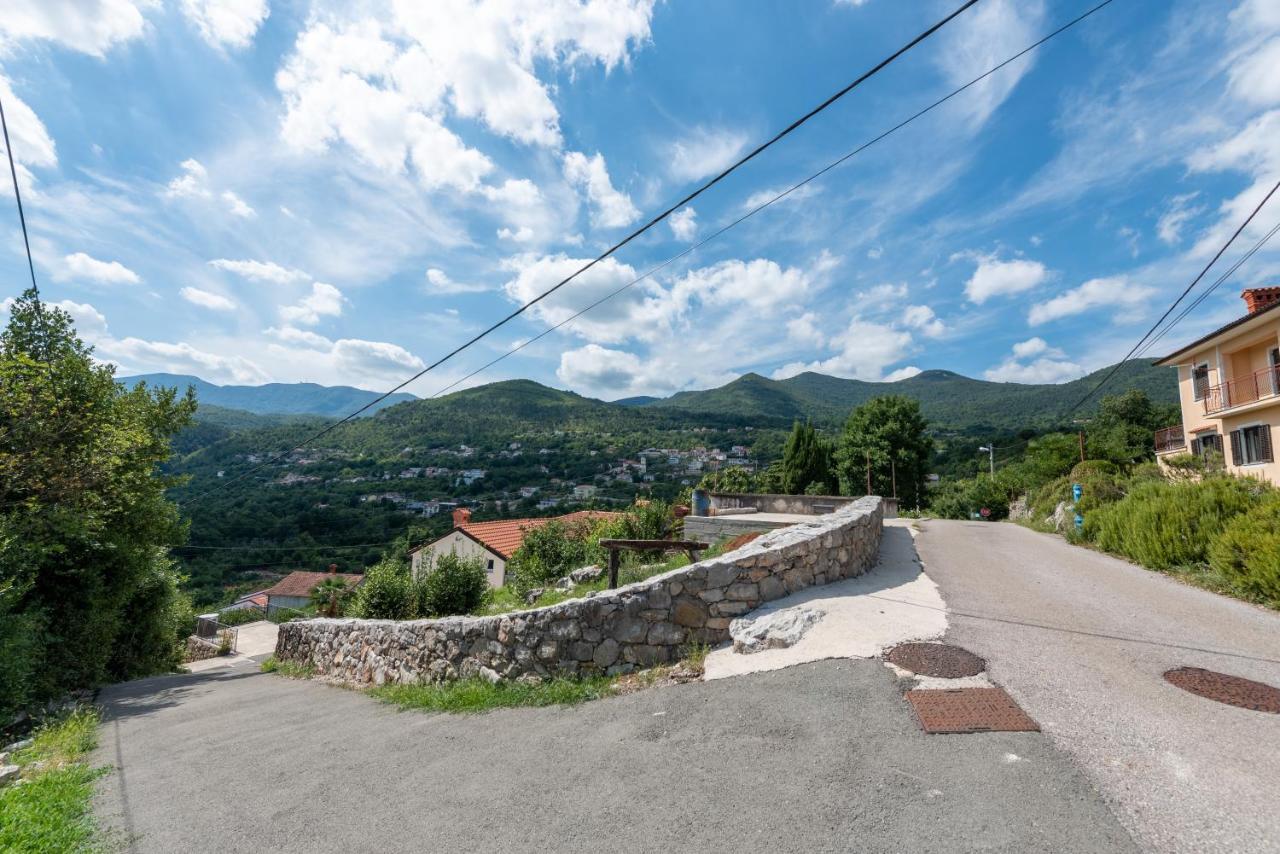 Sea View Apartment With Garden Near Opatija Veprinac ภายนอก รูปภาพ