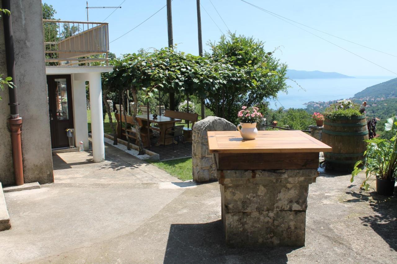 Sea View Apartment With Garden Near Opatija Veprinac ภายนอก รูปภาพ