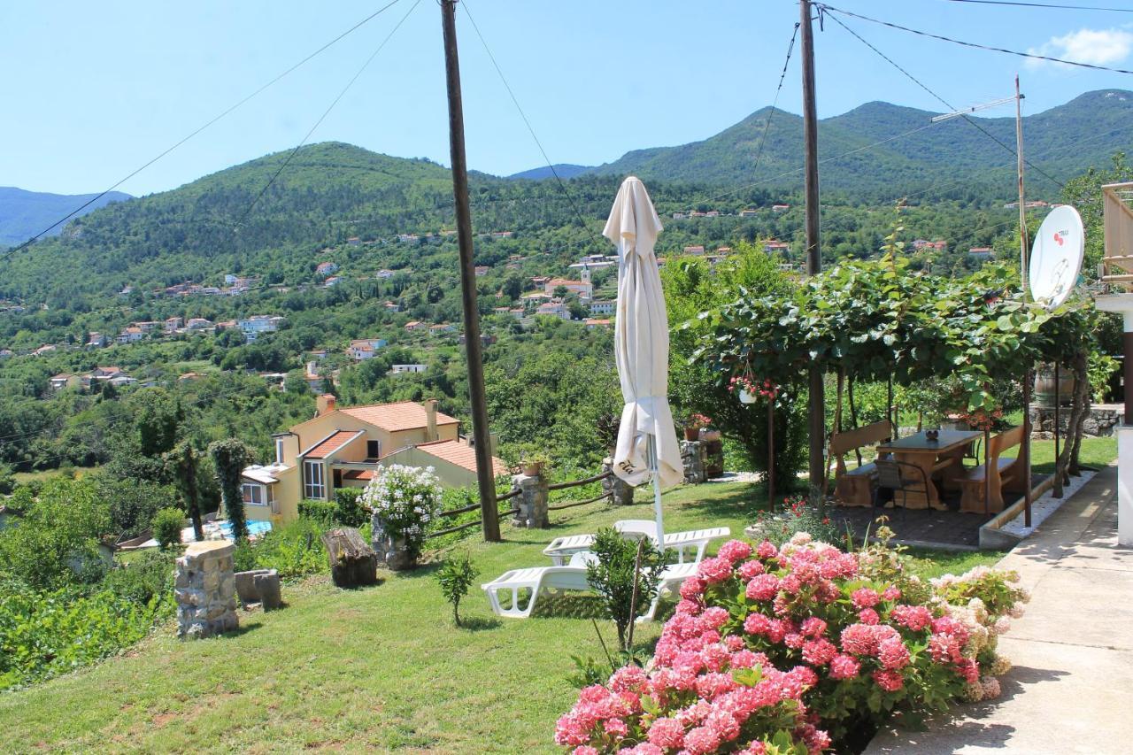 Sea View Apartment With Garden Near Opatija Veprinac ภายนอก รูปภาพ